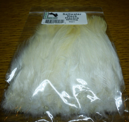 Harelline Saltwater Neck Hackle White