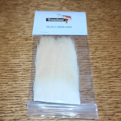 Troutlore Select Deer Hair Bleached