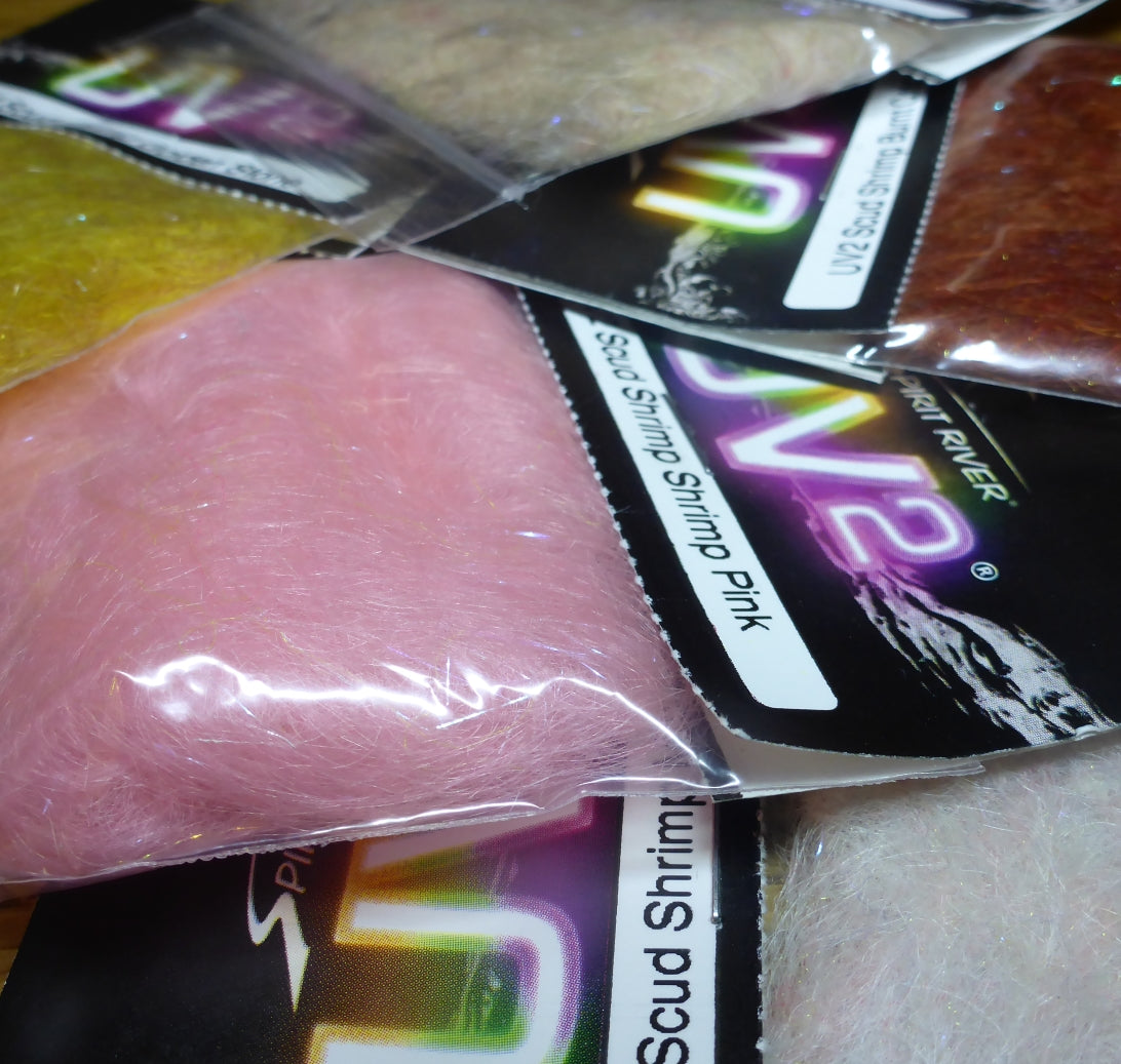 UV2 Scud & Shrimp Dubbing AVAILABLE AT TROUTLORE FLY TYING STORE AUSTRALIA