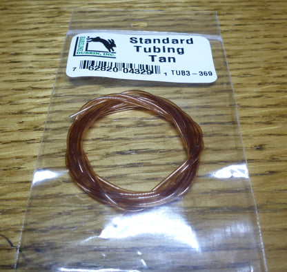 Standard Stretch Tubing Tan AVAILABLE AT TROUTLORE FLY TYING STORE AUSTRALIA