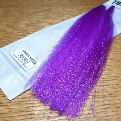 Tiewell Streamer Hair Purple AVAILABLE AT TROUTLORE FLY TYING STORE AUSTRALIA