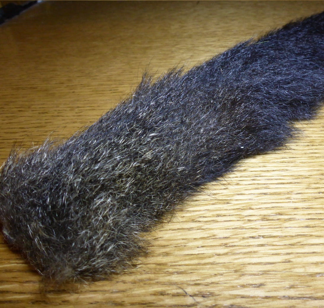 New Zealand Possum Tail Dark Brown AVAILABLE AT TROUTLORE FLY TYING STORE AUSTRALIA