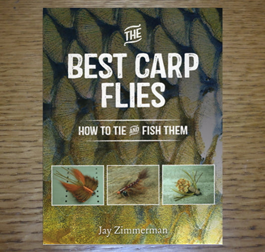 THE BEST CARP FLIES BOOK Y JAY ZIMMERMAN AVAILABLE AT TROUTLORE FLY TYING STORE AUSTRALIA