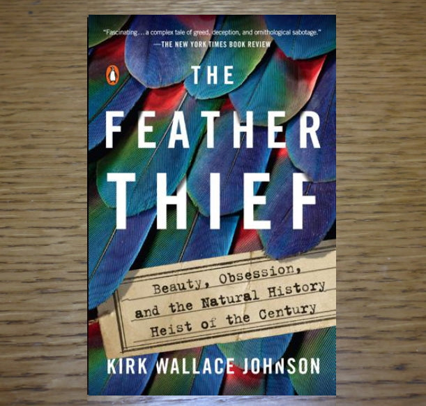 THE FEATHER THIEF BOOK BY KIRK WALLACE JOHNSON AVAILABLE AT TROUTLORE FLY TYING STORE AUSTRALIA