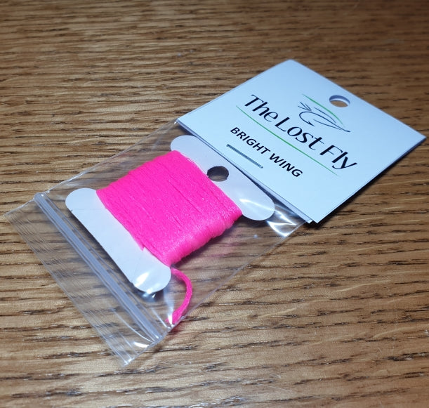 The Lost Fly Bright Wing – Pink AVAILABLE AT TROUTLORE FLY TYING STORE AUSTRALIA