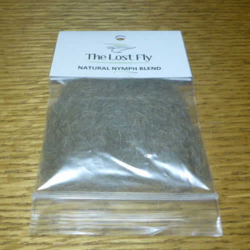 The Lost Fly Natural Nymph Blend Dubbing – Natural