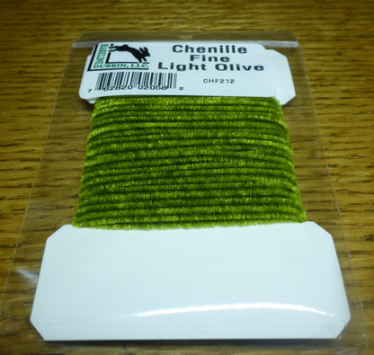 Hareline Fine Chenille Light Olive