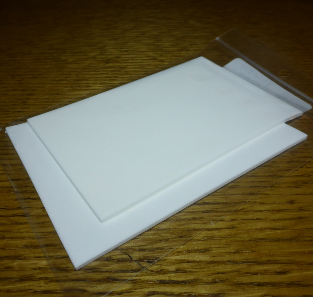 Hareline 2mm Thin Foam White