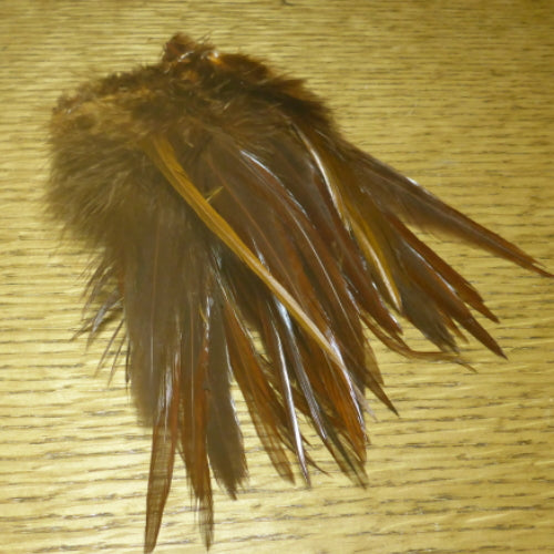 Tiewell Strung Saddle Hackle
5-7 Inch Brown AVAILABLE AT TROUTLORE FLY TYING STORE AUSTRALIA