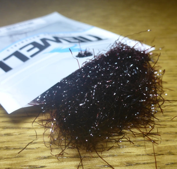 Tiewell Weed Dubbing - Brown AVAILABLE AT TROUTLORE FLY TYING STORE AUSTRALIA