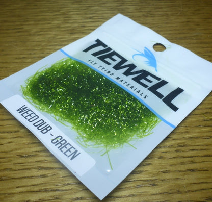 Tiewell Weed Dubbing - Green