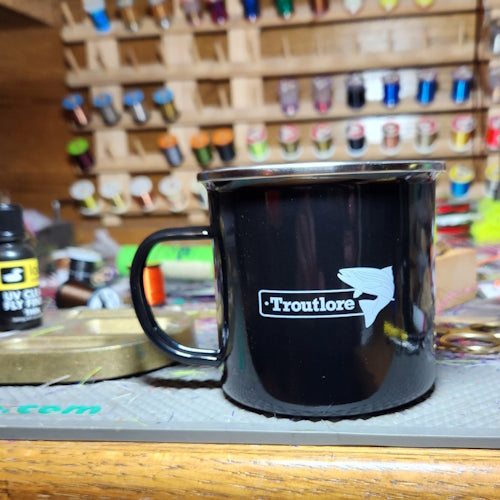 Troutlore Coffee Mug Black