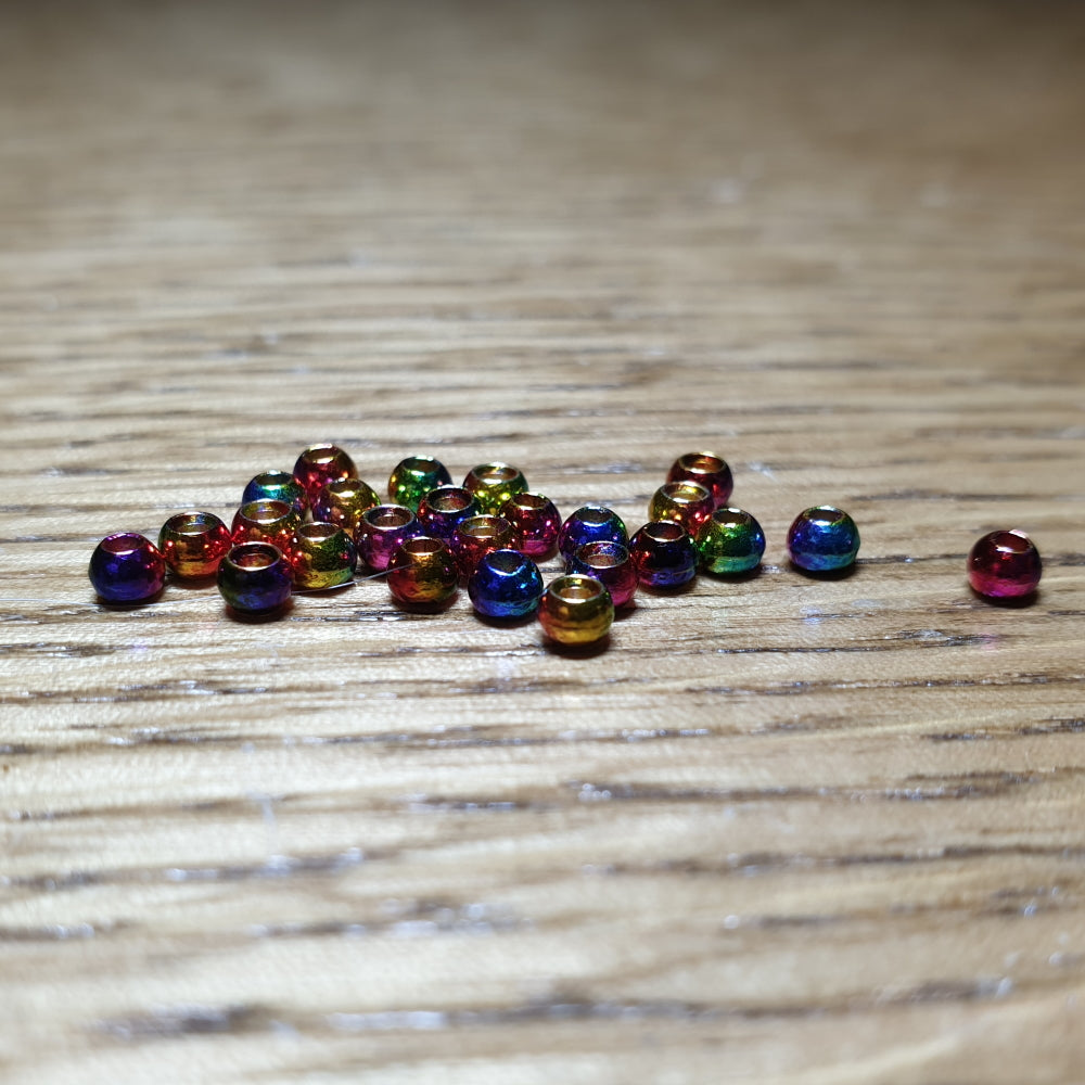 Tungsten Beads Rainbow – 25 Pcs