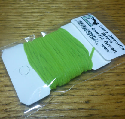 Hareline Ultra Chenille Micro – Caddis Green