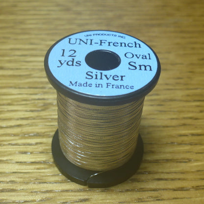 UNI French Oval Tinsel Silver