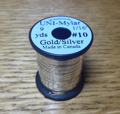 UNI Mylar Double-Sided Tinsel - Silver / Gold