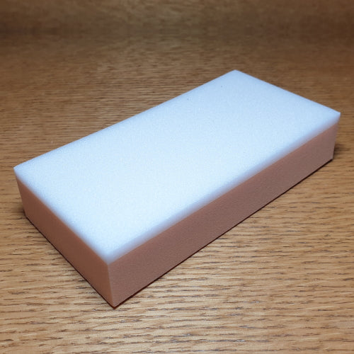 Upavon Bionic HD Foam Block – Tan & White AVAILABLE AT TROUTLORE FLY TYING STORE AUSTRALIA