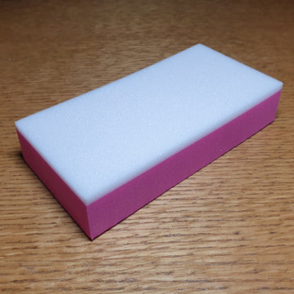 Upavon Bionic HD Foam Block – Pink & White AVAILABLE AT TROUTLORE FLY TYING STORE AUSTRALIA