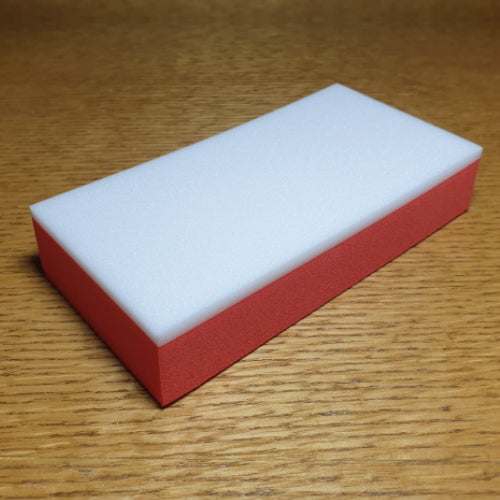 Upavon Bionic HD Foam Block – Red & White AVAILABLE AT TROUTLORE FLY TYING STORE AUSTRALIA