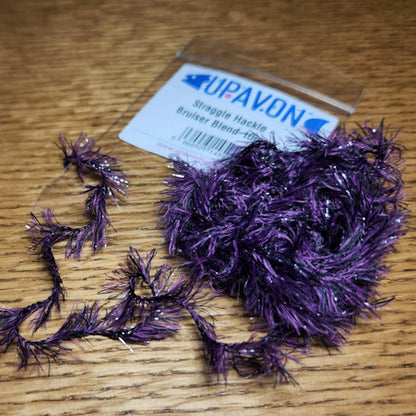 Upavon Bruiser Blend Straggle Hackle AVAILABLE AT TROUTLORE FLY TYING STORE AUSTRALIA