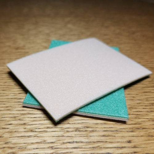 Upavon Ludwig’s Double Decker Foam Sheets – Tan/Green AVAILABLE AT TROUTLORE FLY TYING STORE AUSTRALIA