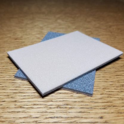 Upavon Ludwig’s Double Decker Foam Sheets – Grey/Tan AVAILABLE AT TROUTLORE FLY TYING STORE AUSTRALIA