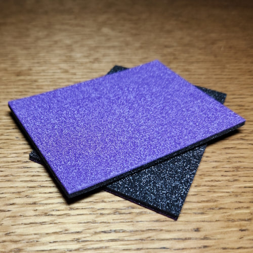 Upavon Ludwig’s Double Decker Foam Sheets – Purple/Black AVAILABLE AT TROUTLORE FLY TYING STORE AUSTRALIA