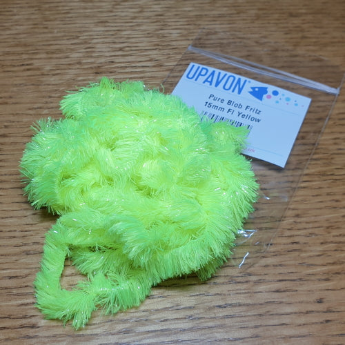 Upavon Pure Blob Fritz Chenille – Yellow AVAILABLE AT TROUTLORE FLY TYING STORE AUSTRALIA