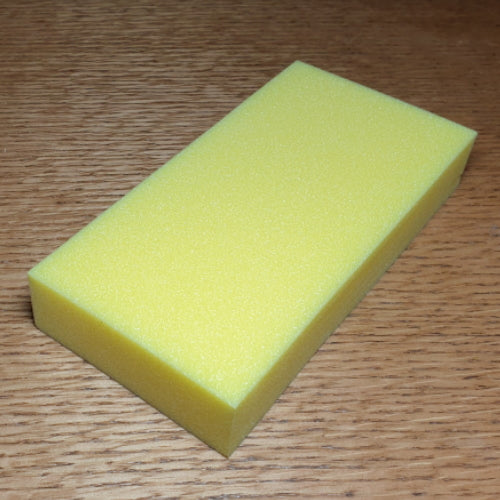 Upavon Premium HD Foam Block – Yellow AVAILABLE AT TROUTLORE FLY TYING STORE AUSTRALIA