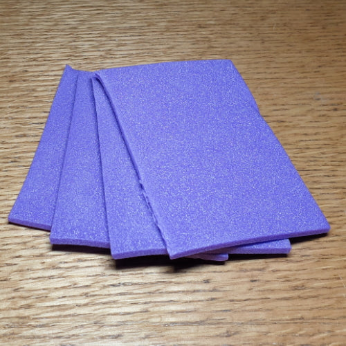 Upavon Premium HD Foam Sheet – Purple AVAILABLE AT TROUTLORE FLY TYING STORE AUSTRALIA