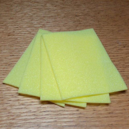 Upavon Premium HD Foam Sheet – Yellow AVAILABLE AT TROUTLORE FLY TYING STORE AUSTRALIA