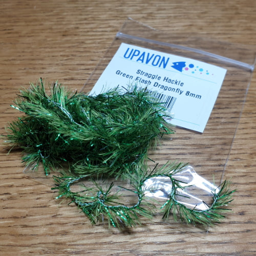 Upavon Straggle Chenille – Green Flash Dragonfly AVAILABLE AT TROUTLORE FLY TYING STORE AUSTRALIA