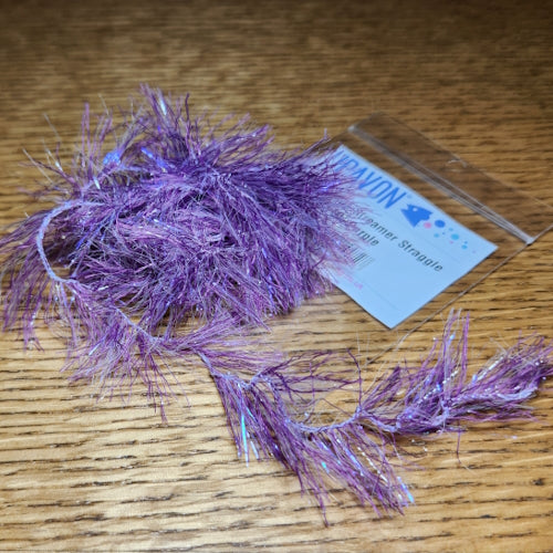 Upavon Pesca Vida Streamer Straggle – UV Purple AVAILABLE AT TROUTLORE FLY TYING STORE AUSTRALIA