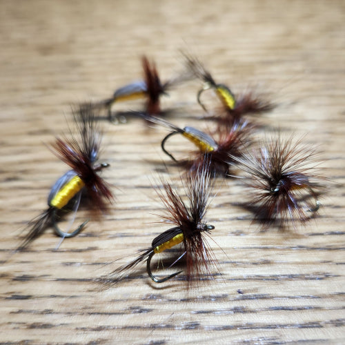 Yellow Humpy Dry Fly