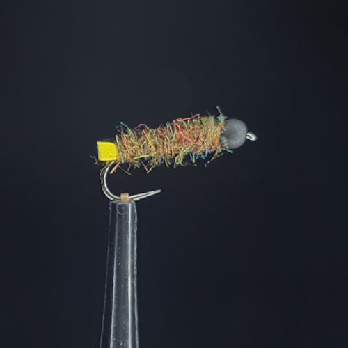 Short Stick Caddis Yellow AVAILABLE AT TROUTLORE FLY TYING STORE AUSTRALIA