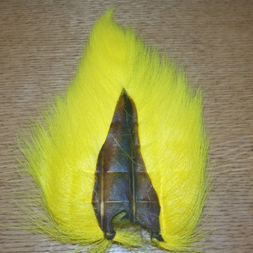 Veniard Bucktail Large – Yellow AVAILABLE AT TROUTLORE FLY TYING STORE AUSTRALIA