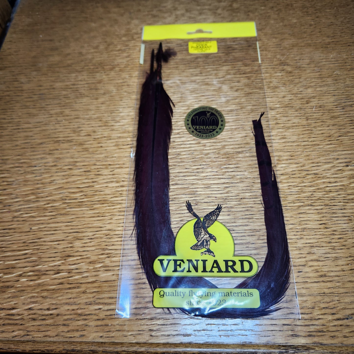 Veniard Pheasant Tail Feathers Claret AVAILABLE AT TROUTLORE FLY TYING STORE AUSTRALIA