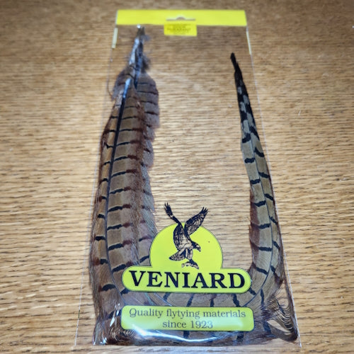 Veniard Pheasant Tail Feathers
Natural  AVAILABLE AT TROUTLORE FLY TYING STORE AUSTRALIA