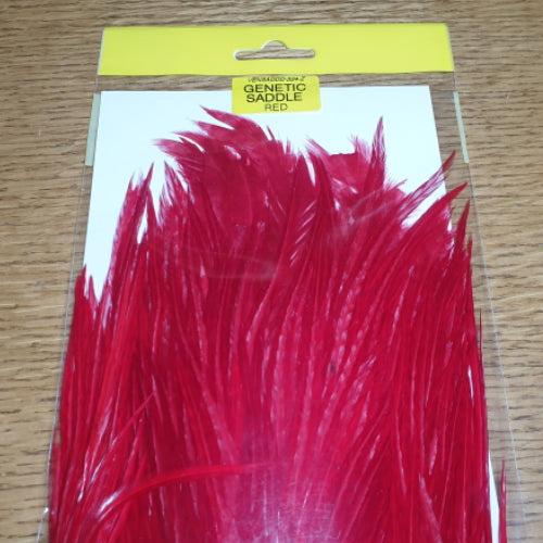 Veniard Genetic Saddle Grade 2
Dyed Red AVAILABLE AT TROUTLORE FLY TYING STORE AUSTRALIA