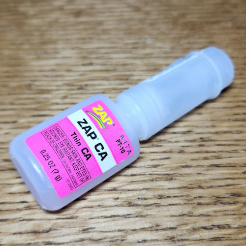 ZAP-A-GAP THIN CA GLUE  AVAILABLE AT TROUTLORE FLY TYING STORE AUSTRALIA