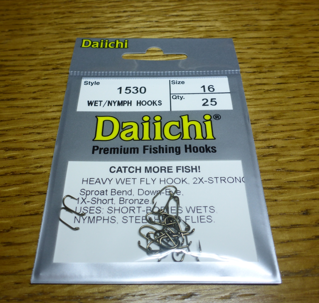 Daiichi 1530 Heavy Wet Hook - Troutlore Fly Tying Shop