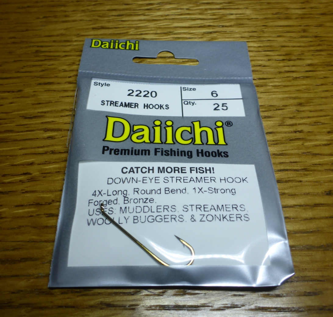 Daiichi 2220 Down Eye Streamer Hook 
