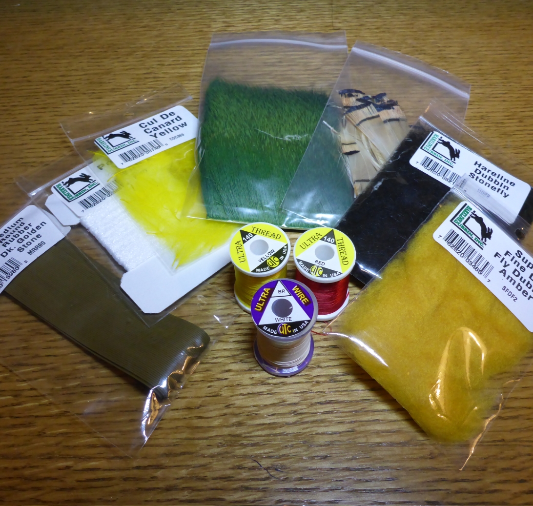 10 Pc Fly Tying Materials Kit 4 Troutlore