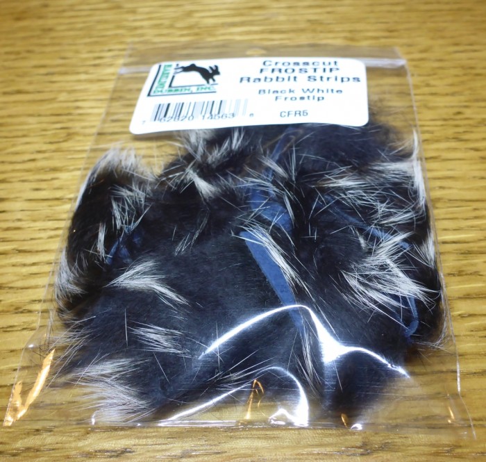 CROSSCUT FROST TIP RABBIT HAIR STRIPS