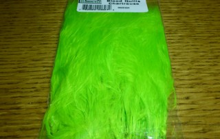 HARELINE MARABOU BLOOD QUILLS STRUNG