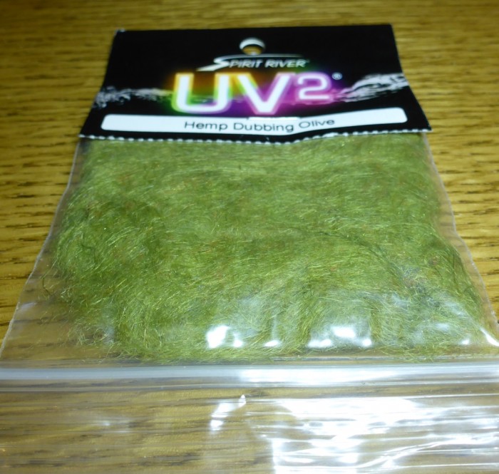 SPIRIT RIVER UV2 HEMP DUBBING FLY TYING MATERIAL