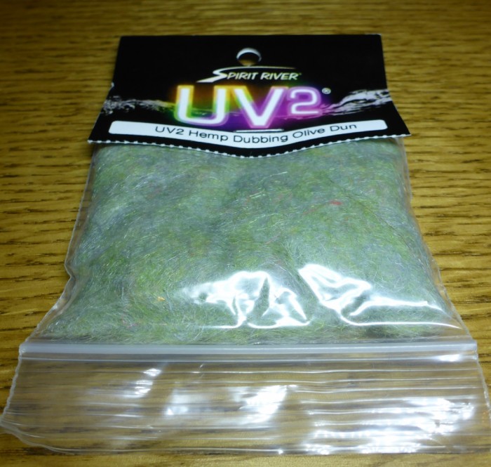 SPIRIT RIVER UV2 HEMP DUBBING FLY TYING MATERIAL