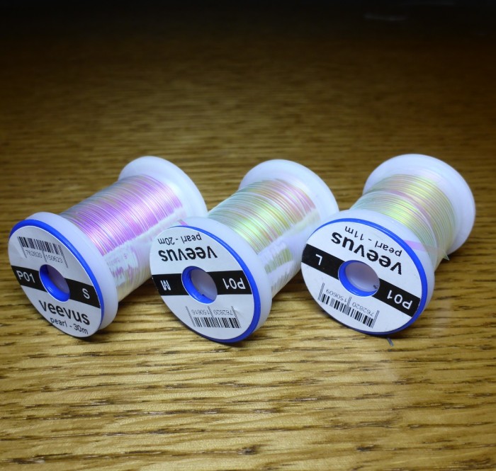 VEEVUS PEARL TINSEL FLASH FLY TYING MATERIALS