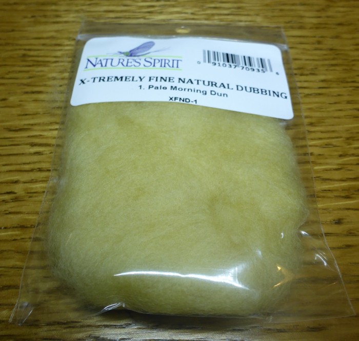 NATURES SPIRIT X-TREMELY FINE NATURAL DUBBING FLY TYING MATERIAL