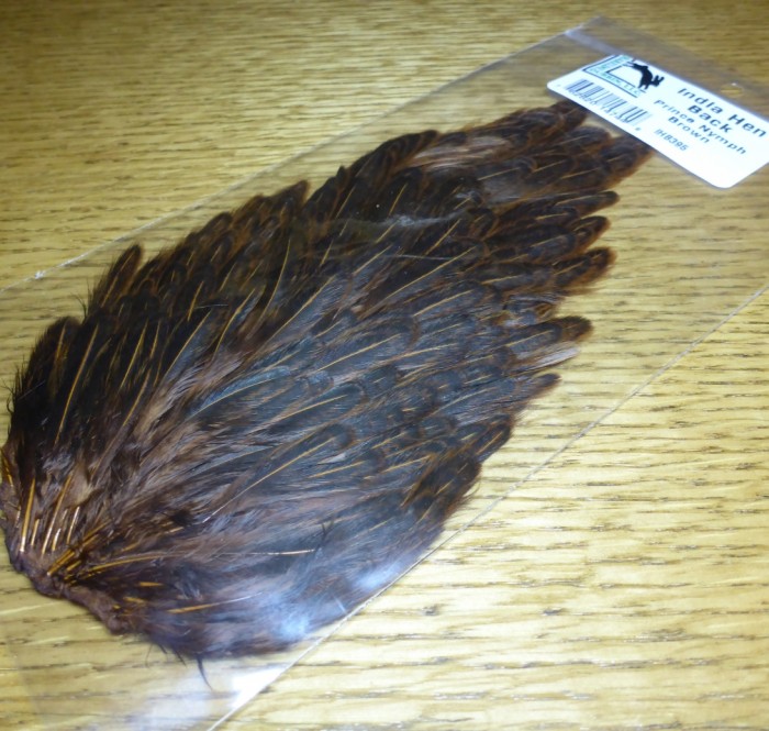 INDIA HENS BACK HARELINE DUBBIN FLY TYING MATERIALS FEATHERS